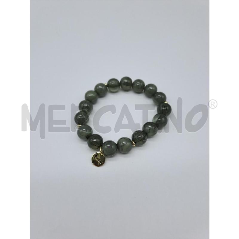 BRACCIALE SODINI ELASTICO SFUMATO VERDE GRIGIO | Mercatino dell'Usato Catanzaro 1
