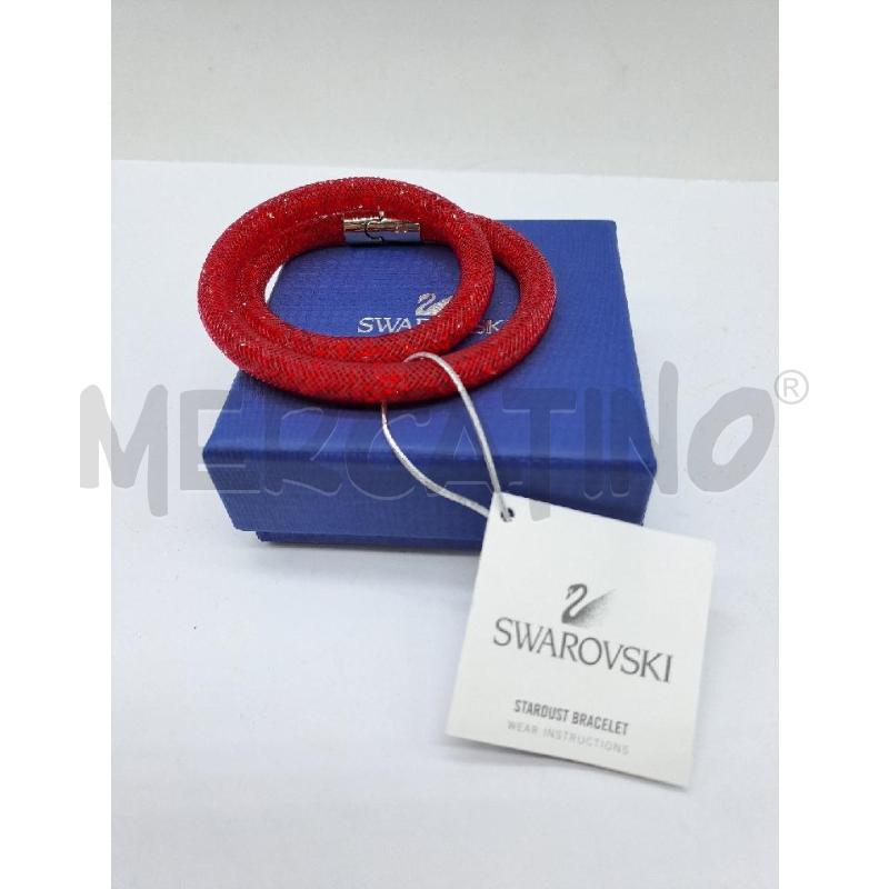BRACCIALE SWAROVSKI STARDUST ROSSO | Mercatino dell'Usato Catanzaro 2