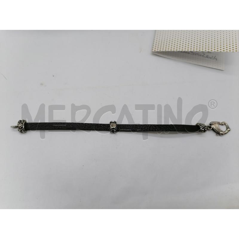 BRACCIALE UOMO DI PELLE CON DRAGO G. B. SPADAFORA | Mercatino dell'Usato Catanzaro 2
