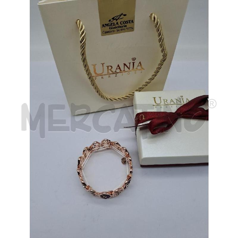 BRACCIALE URANIA ELASTICO STRASS BIANCO CENTRALE  | Mercatino dell'Usato Catanzaro 2