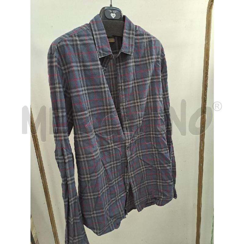 CAMICIA DONNA BURBERRY QUADRI BLU RIGA ROSSA  | Mercatino dell'Usato Catanzaro 1