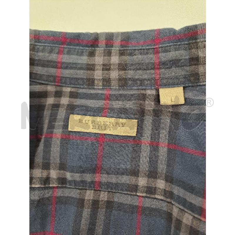 CAMICIA DONNA BURBERRY QUADRI BLU RIGA ROSSA  | Mercatino dell'Usato Catanzaro 3