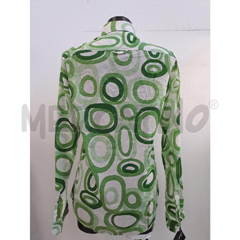 CAMICIA DONNA D&G BIANOC CERCHI VERDE  | Mercatino dell'Usato Catanzaro 3