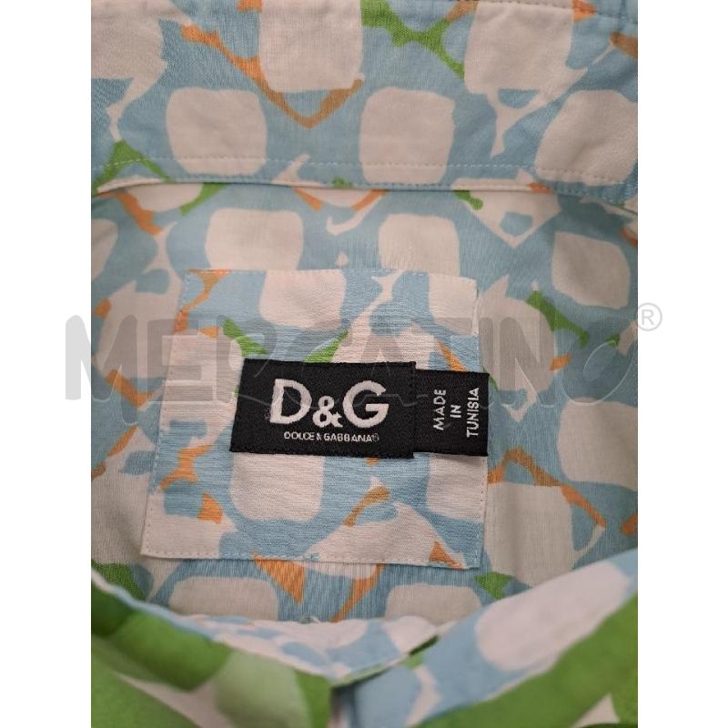 CAMICIA DONNA D&G BIANOC CERCHI VERDE  | Mercatino dell'Usato Catanzaro 4