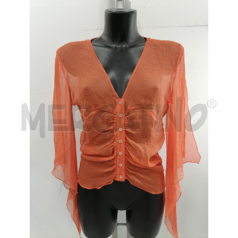 CAMICIA DONNA MAX MARA ARANCIONE SETA | Mercatino dell'Usato Catanzaro 1