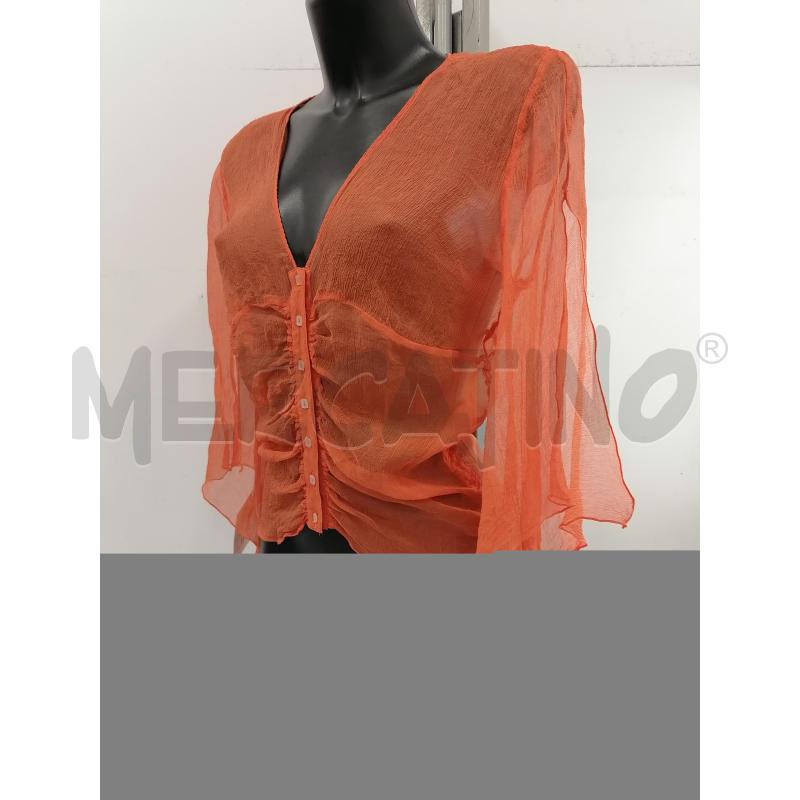 CAMICIA DONNA MAX MARA ARANCIONE SETA | Mercatino dell'Usato Catanzaro 2
