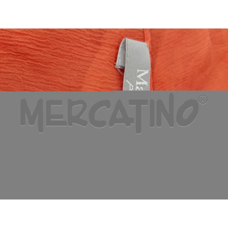 CAMICIA DONNA MAX MARA ARANCIONE SETA | Mercatino dell'Usato Catanzaro 4