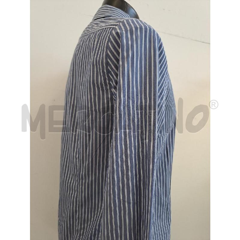 CAMICIA DONNA WEEKEND MAXMARA BLU RIGHE BIANCO AZZURRO | Mercatino dell'Usato Catanzaro 3