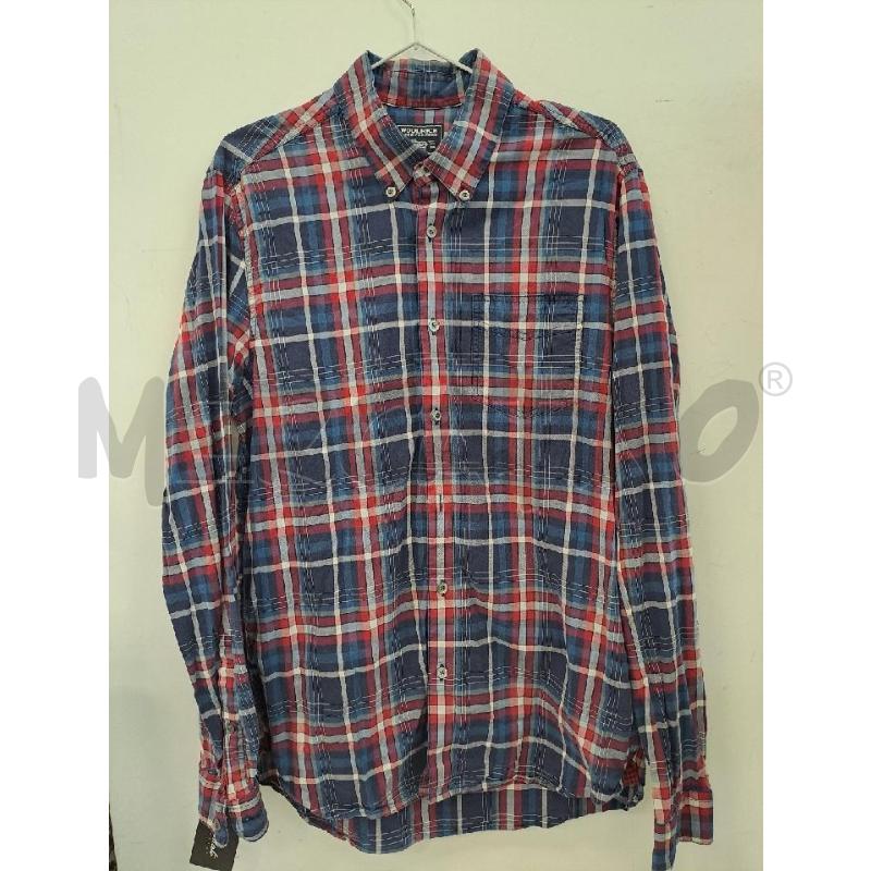 CAMICIA UOMO WOOLRICH QUADRI BLU ROSSI  | Mercatino dell'Usato Catanzaro 1
