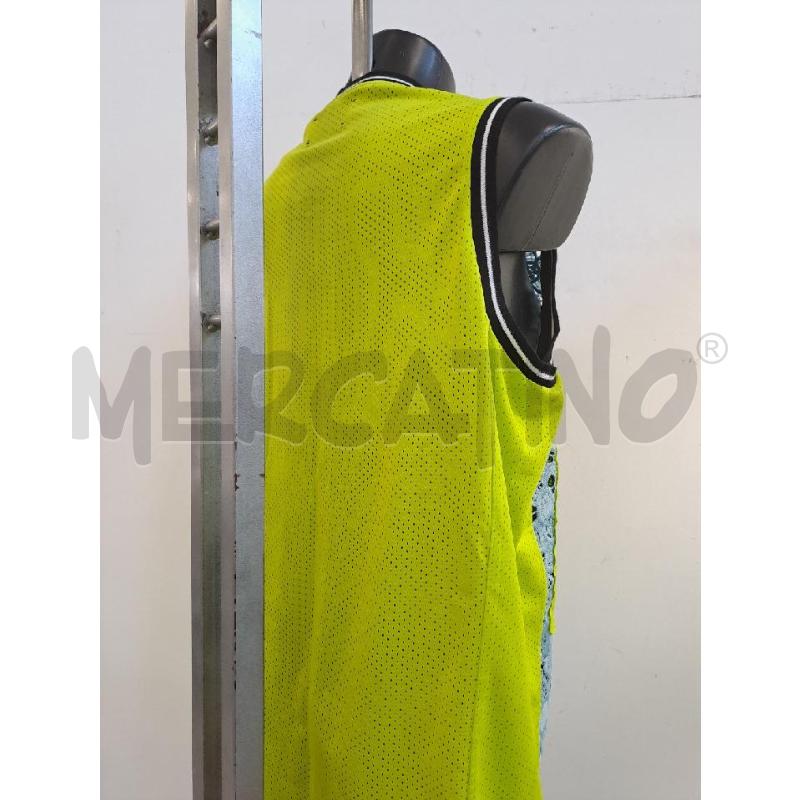 CANOTTA DONNA GAELLE PARIS GIALLA BLU PIZZO STREET | Mercatino dell'Usato Catanzaro 3