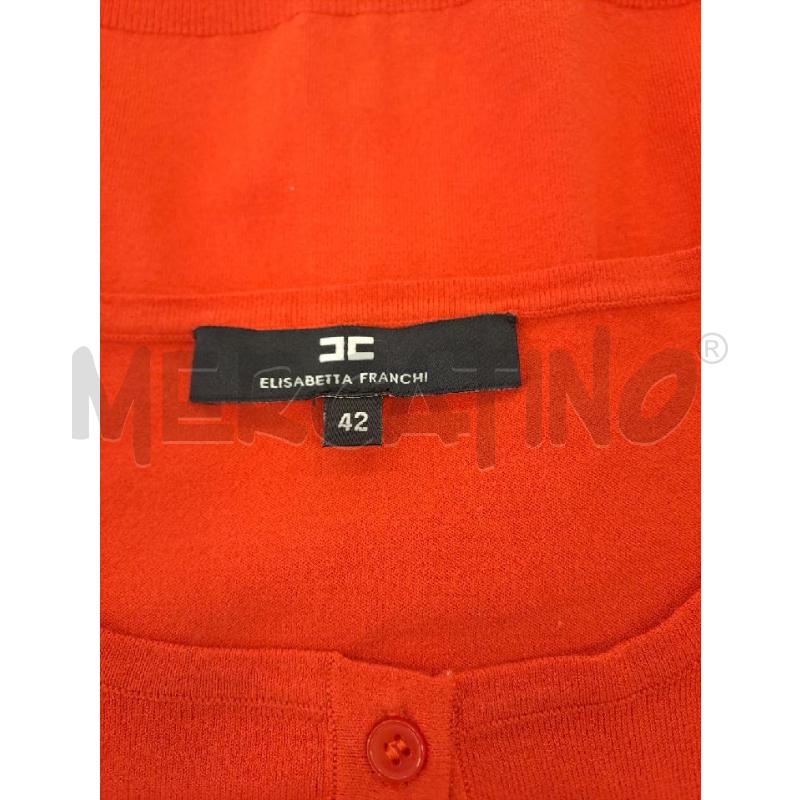 CARDIGAN DONNA ELISABETTA FRANCHI CORALLO TASCHINI | Mercatino dell'Usato Catanzaro 4