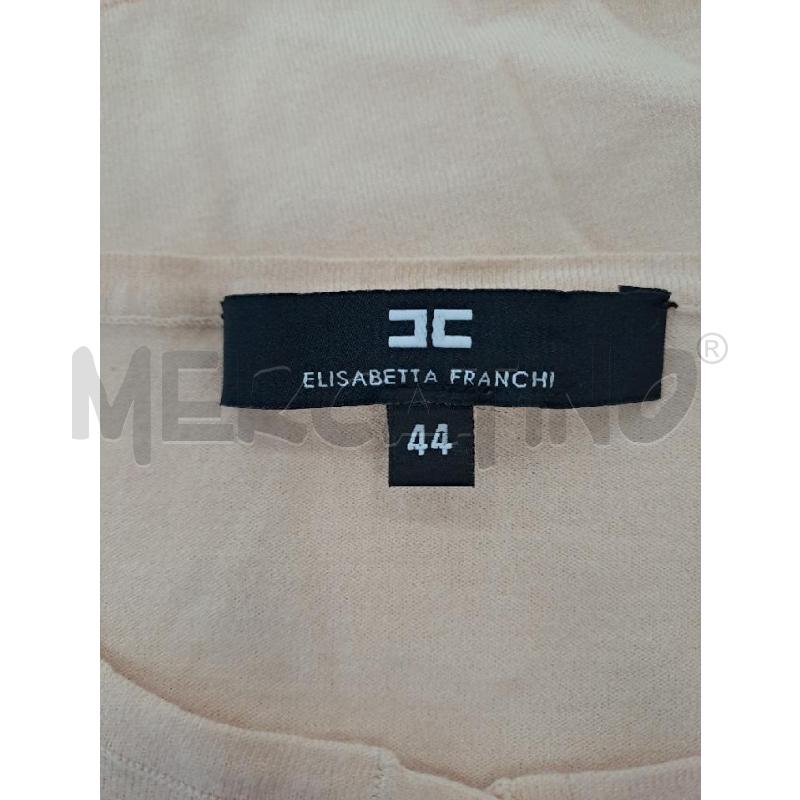 CARDIGAN DONNA ELISABETTA FRANCHI ROSA TASCHINI  | Mercatino dell'Usato Catanzaro 4