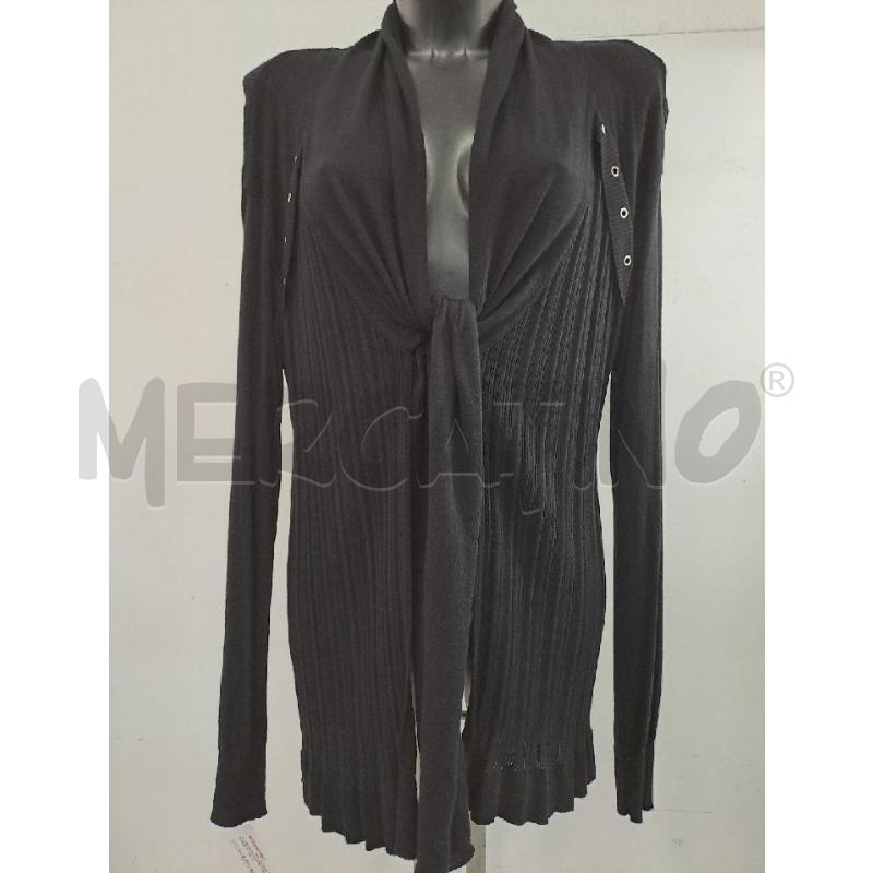 CARDIGAN DONNA FERRONE NERO | Mercatino dell'Usato Catanzaro 1
