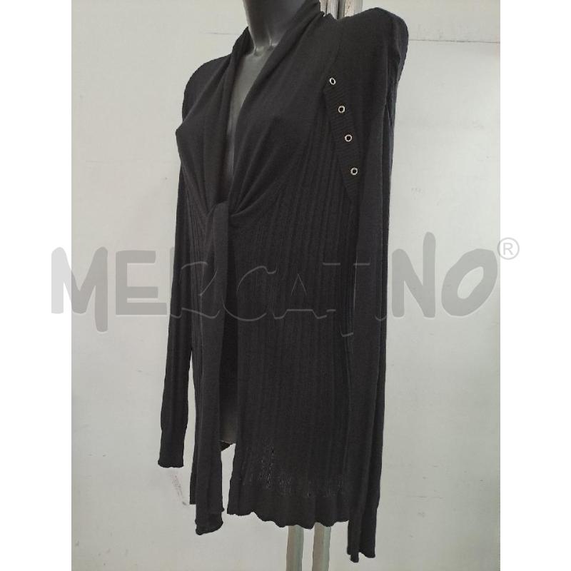 CARDIGAN DONNA FERRONE NERO | Mercatino dell'Usato Catanzaro 2