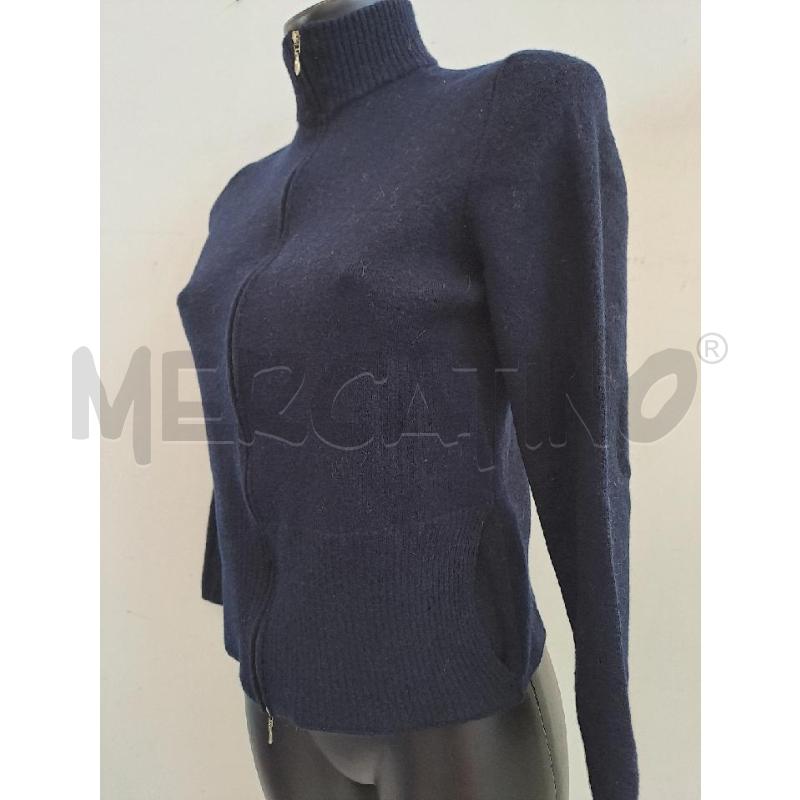 CARDIGAN DONNA LUISA SPAGNOLI BLU  | Mercatino dell'Usato Catanzaro 2