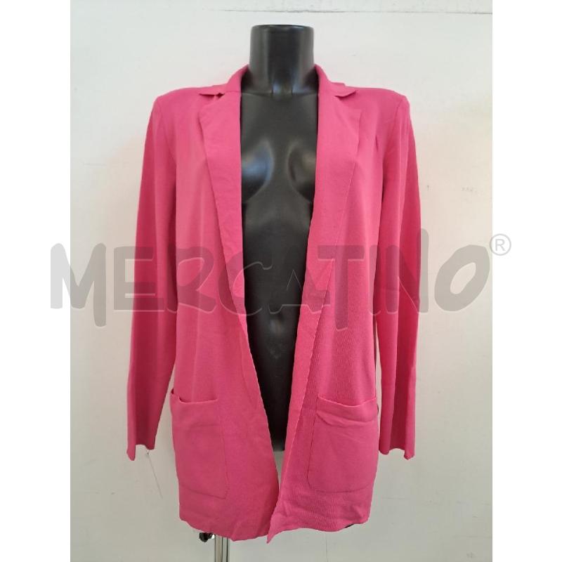 CARDIGAN DONNA LUISA SPAGNOLI FUXIA APERTO  | Mercatino dell'Usato Catanzaro 1