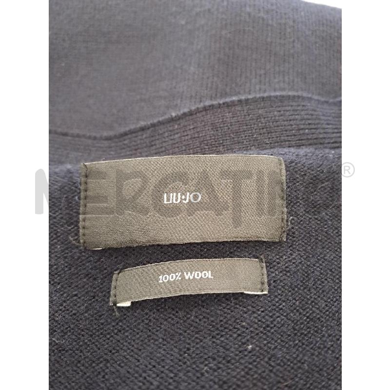 CARDIGAN UOMO LIU JO BLU SCOLLO V 100 LANA  | Mercatino dell'Usato Catanzaro 3