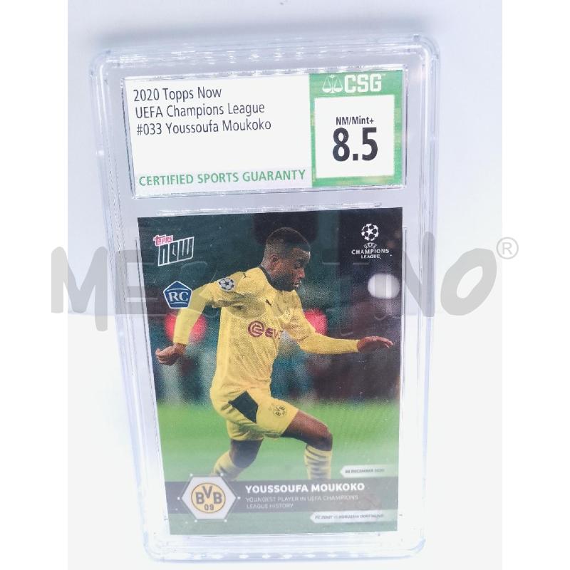 CARTA GRADATA CSG 8.5 YOUSSOUFA MOUKOKO BVB | Mercatino dell'Usato Catanzaro 1