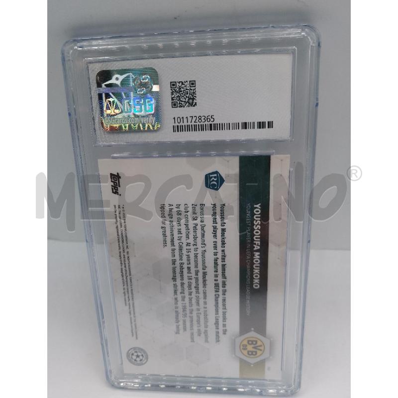CARTA GRADATA CSG 8.5 YOUSSOUFA MOUKOKO BVB | Mercatino dell'Usato Catanzaro 2