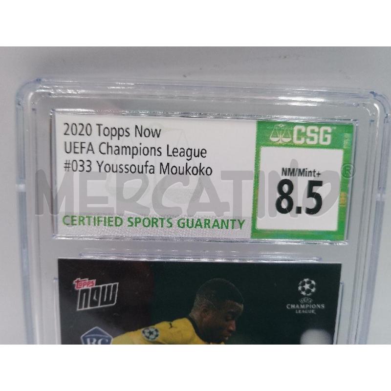CARTA GRADATA CSG 8.5 YOUSSOUFA MOUKOKO BVB | Mercatino dell'Usato Catanzaro 4