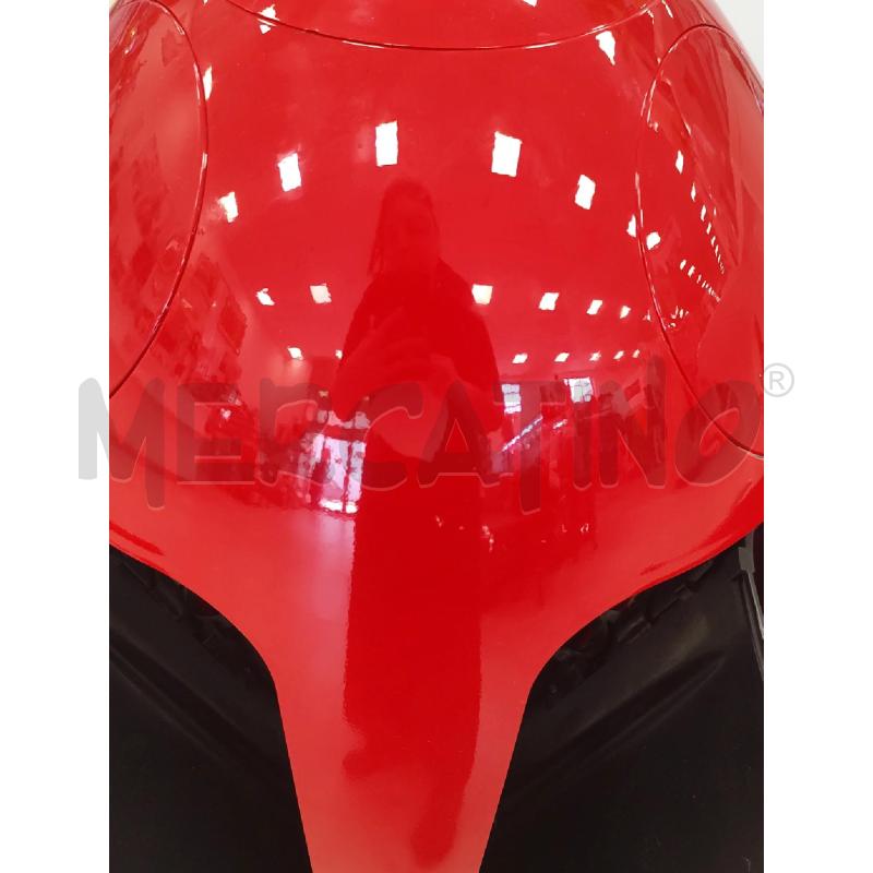 CESTO PATTUMIERA GIANLUCA SOLDI DESIGN MODERNARIATO OVETTO ROSSO LUCIDO | Mercatino dell'Usato Catanzaro 2