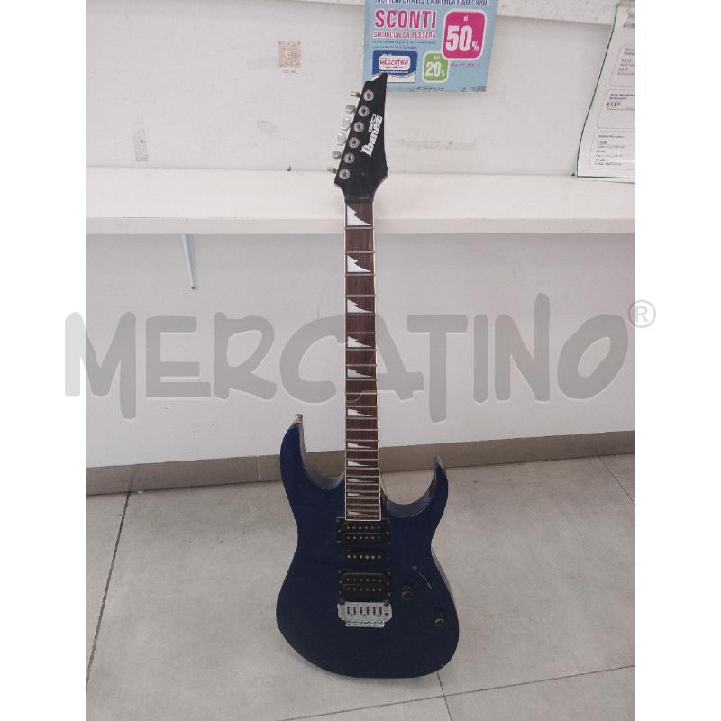 CHITARRA ELETTRICA IBANEZ BLU | Mercatino dell'Usato Catanzaro 1