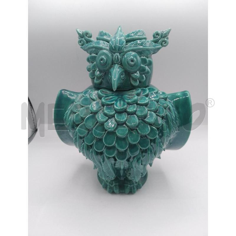 CIVETTA IN CERAMICA VERDE  | Mercatino dell'Usato Catanzaro 1