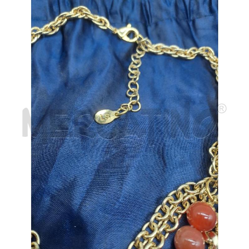 COLLANA LUISA SPAGNOLI CATENA DORATA PIETRE | Mercatino dell'Usato Catanzaro 4