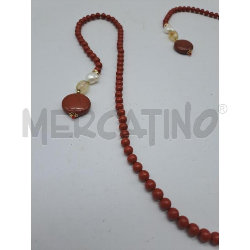 COLLANA MAS MAS CORALLI  | Mercatino dell'Usato Catanzaro 2