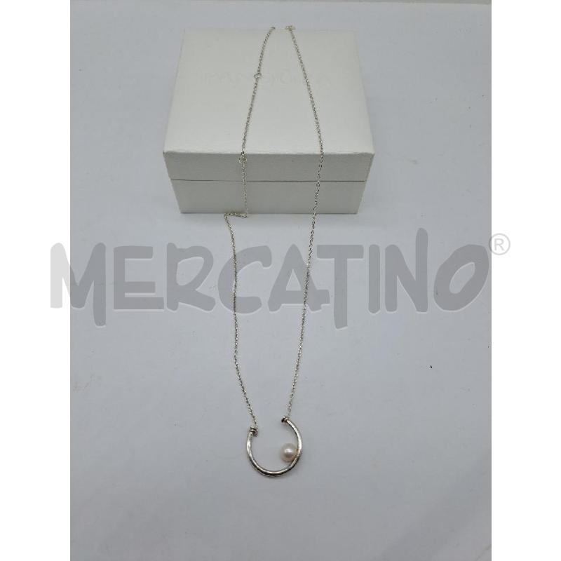 COLLANA PANDORA PENDENTE PERLE CONTEMPORANEA | Mercatino dell'Usato Catanzaro 1