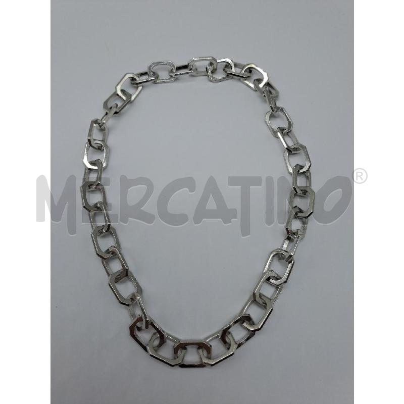 COLLANA PDPAOLA ARGENTATA CATENA ARGENTATA | Mercatino dell'Usato Catanzaro 1