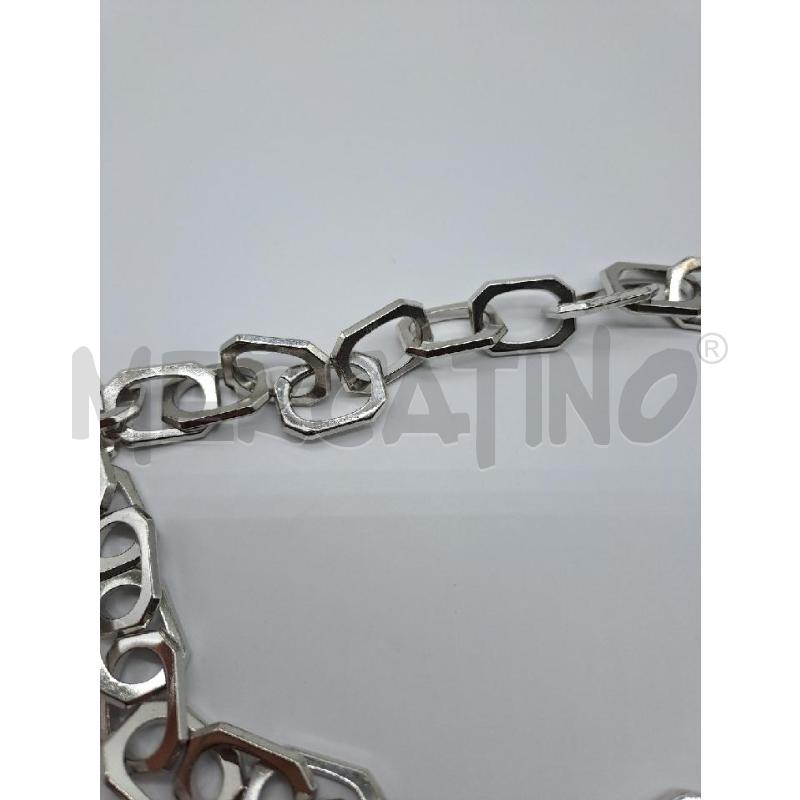 COLLANA PDPAOLA ARGENTATA CATENA ARGENTATA | Mercatino dell'Usato Catanzaro 2
