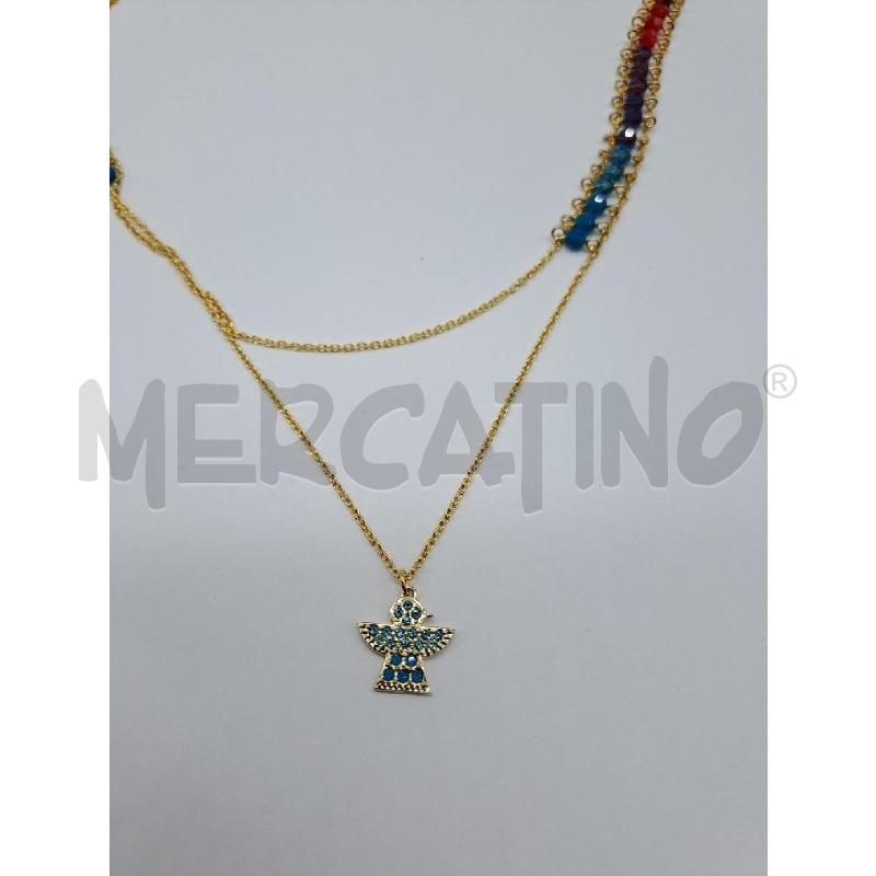 COLLANA SWAROVSKI CRISTAL MULTICOLOR ANGELO | Mercatino dell'Usato Catanzaro 2
