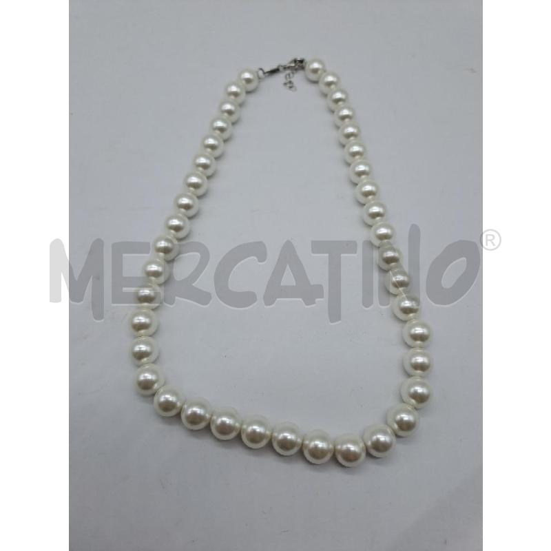 COLLANA URANIA PERLINE BIANCO | Mercatino dell'Usato Catanzaro 1