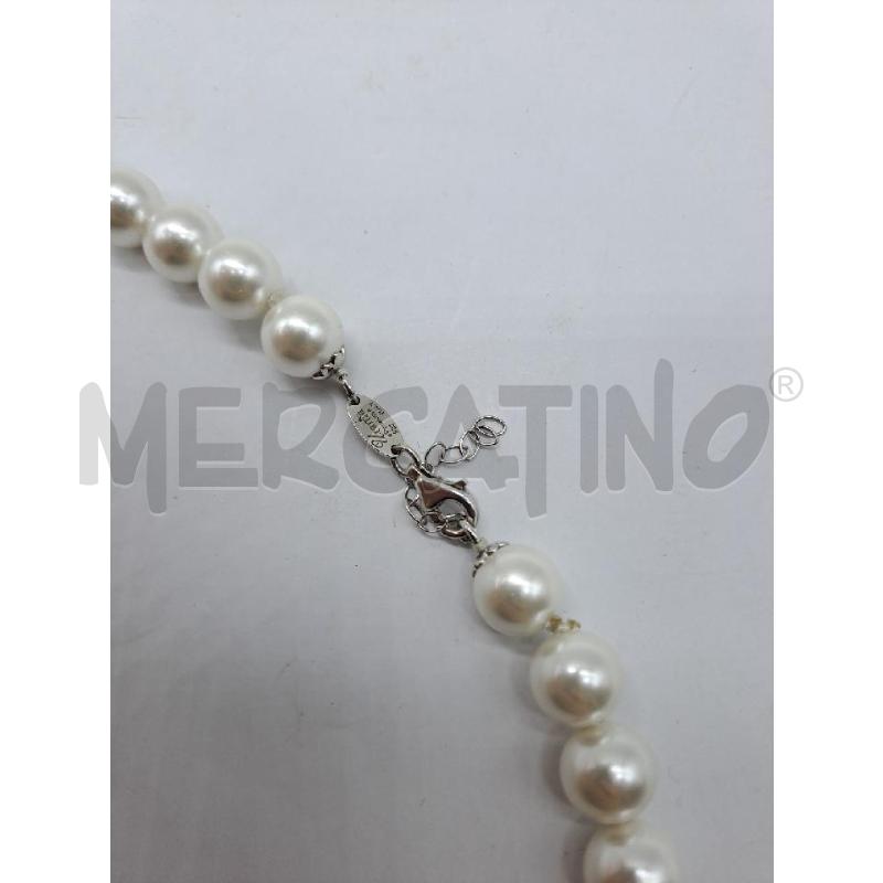 COLLANA URANIA PERLINE BIANCO | Mercatino dell'Usato Catanzaro 2