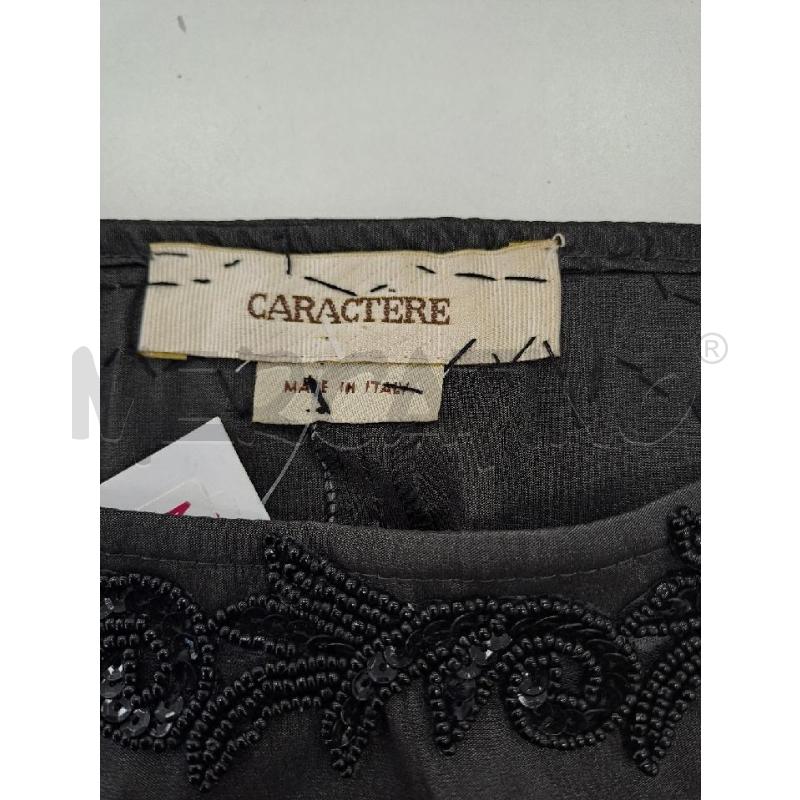 COMPLETO DONNA CARACTERE PANTALONE +SMANCIATO GRIGIO SCURO STRASS DAVANTI  | Mercatino dell'Usato Catanzaro 5
