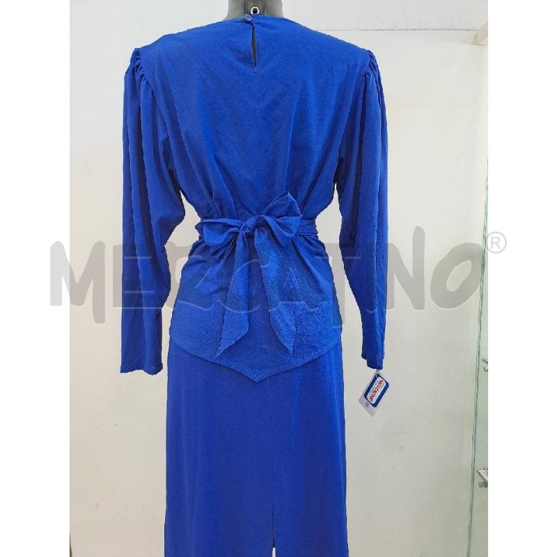 COMPLETO DONNA DELIA GRYSALIS BLU ELETTRICO BLUSA+GONNA | Mercatino dell'Usato Catanzaro 3