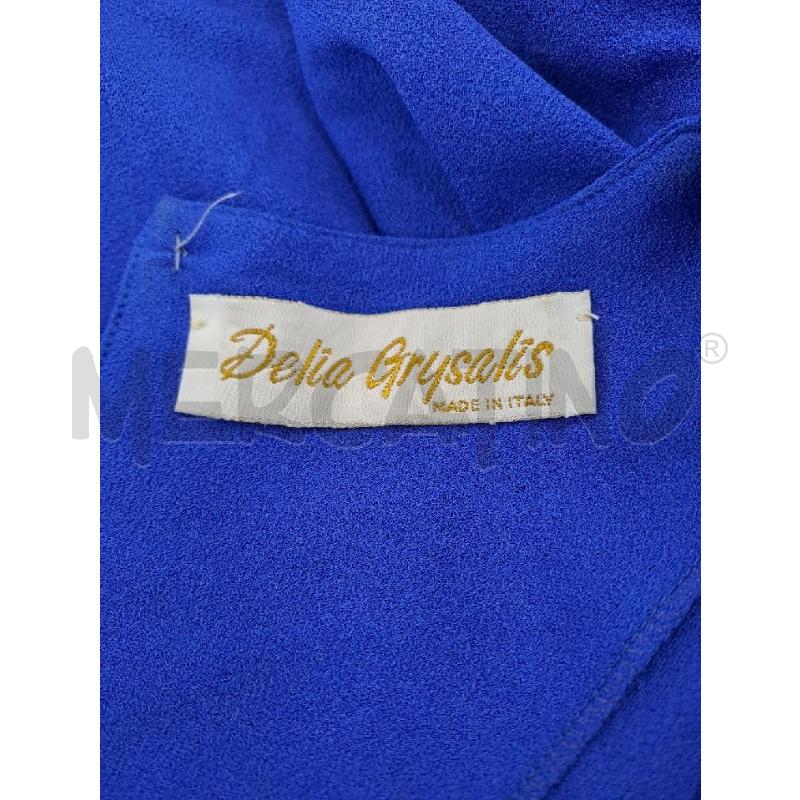 COMPLETO DONNA DELIA GRYSALIS BLU ELETTRICO BLUSA+GONNA | Mercatino dell'Usato Catanzaro 4