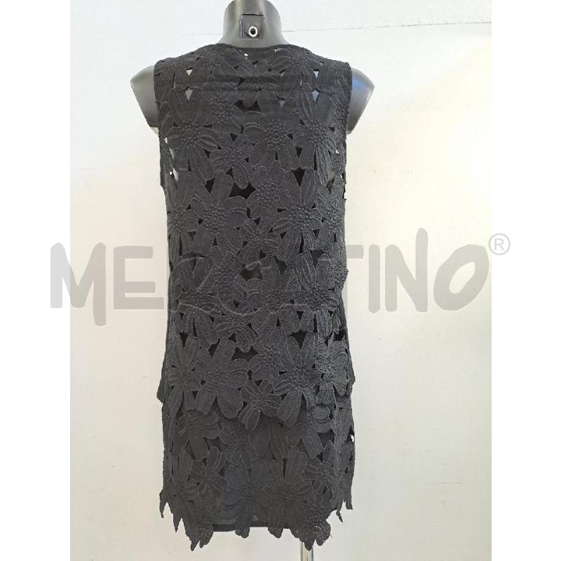 COMPLETO DONNA GAUDÌ NERO FIORI RICAMO | Mercatino dell'Usato Catanzaro 3