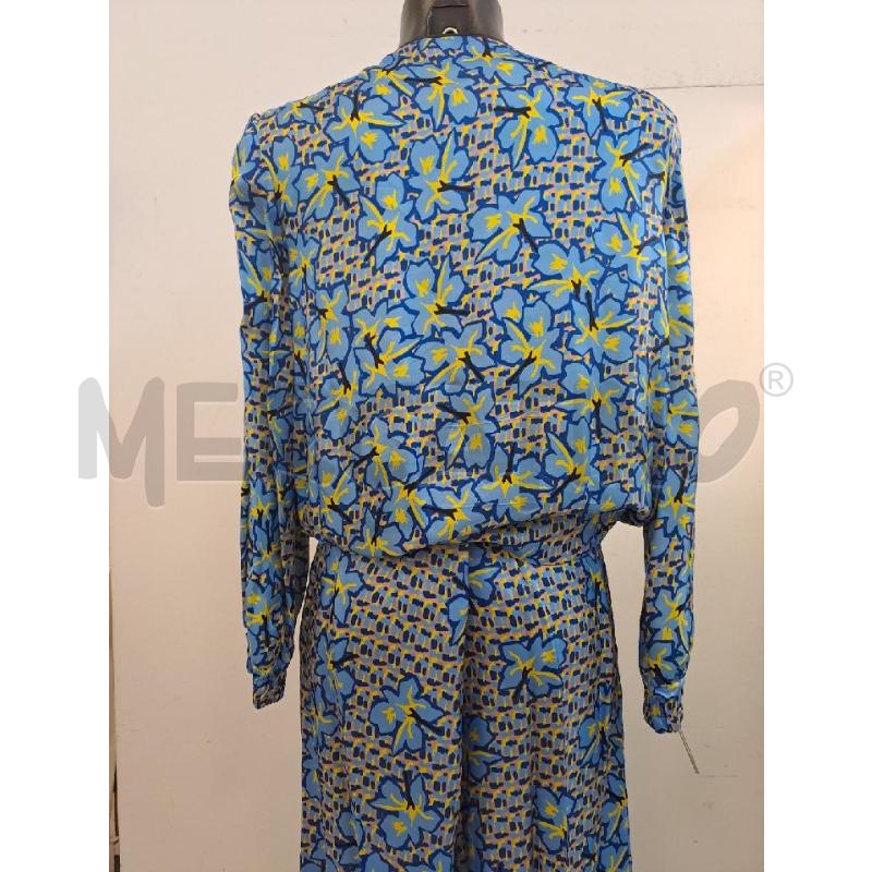 COMPLETO DONNA INTREND FELPA+PANTALONE FIORI BLU GIALLO  | Mercatino dell'Usato Catanzaro 3