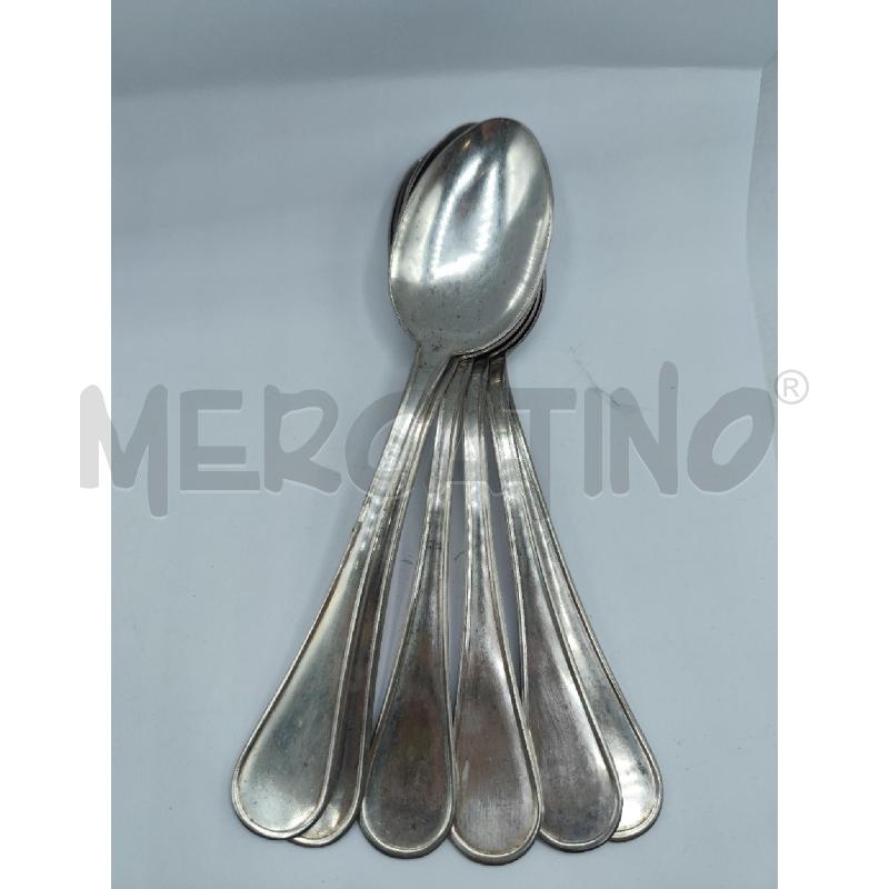 CUCCHIAI PZ. 6 CALEGARO SILVER | Mercatino dell'Usato Catanzaro 1