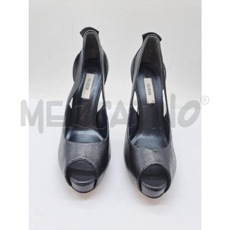 DECOLLETE GUESS NERO SPUNTATO | Mercatino dell'Usato Catanzaro 1