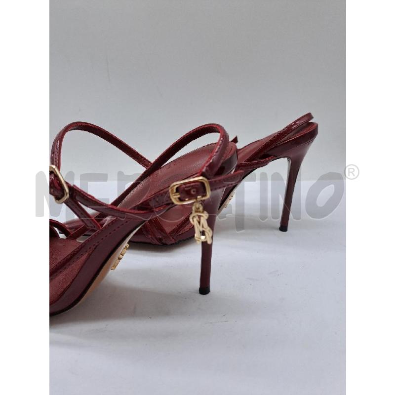 DECOLLETE STEVE MADDEN BORDEAUX PUNTA VERNICE CINTURINI | Mercatino dell'Usato Catanzaro 2
