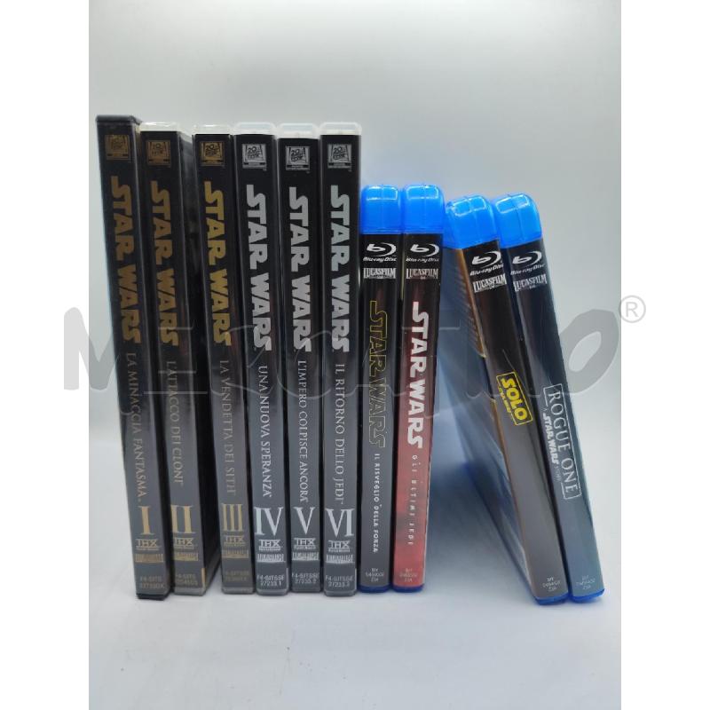 DVD STAR WARS 1-6 + BLURAY | Mercatino dell'Usato Catanzaro 1