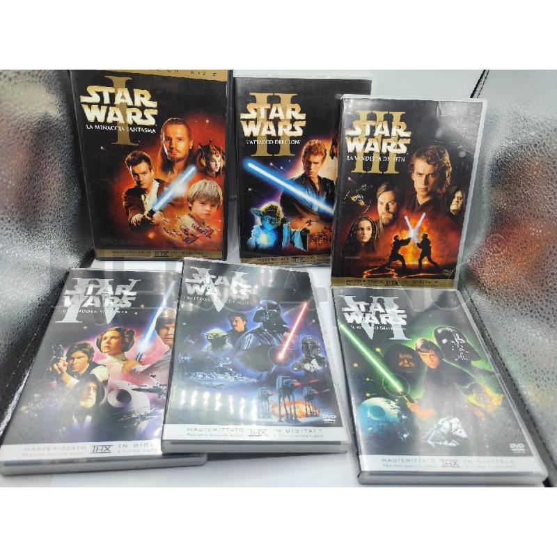 DVD STAR WARS 1-6 + BLURAY | Mercatino dell'Usato Catanzaro 2