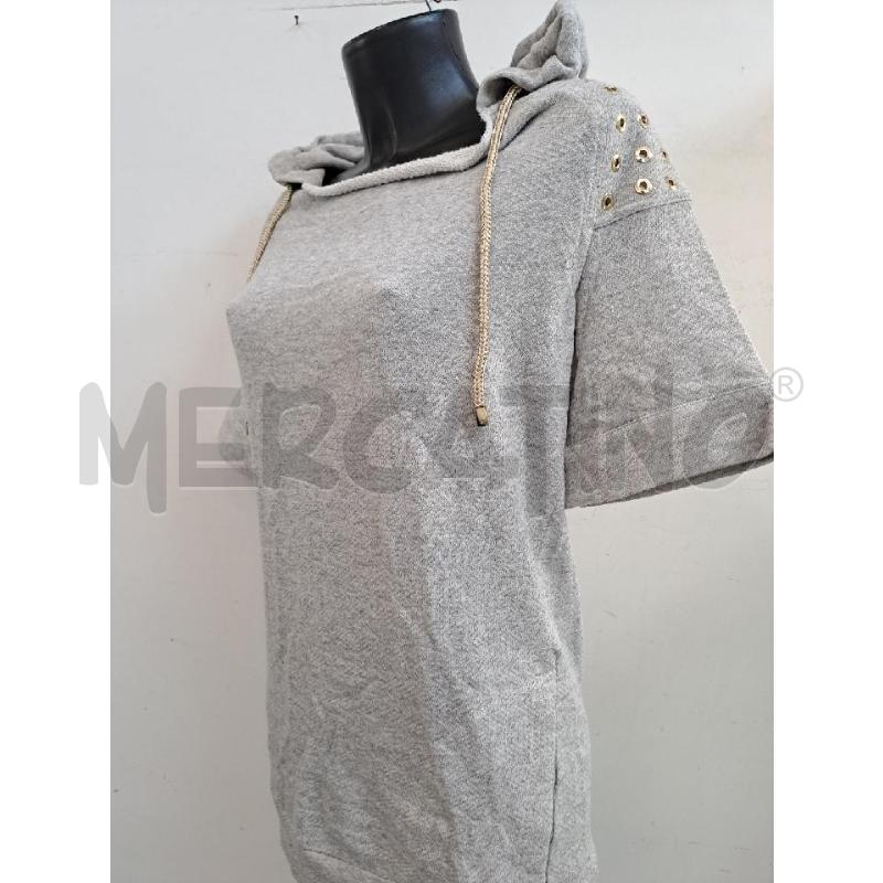 FELPA DONNA ELISABETTA FRANCHI GRIGIO CAPUCCIO  | Mercatino dell'Usato Catanzaro 2