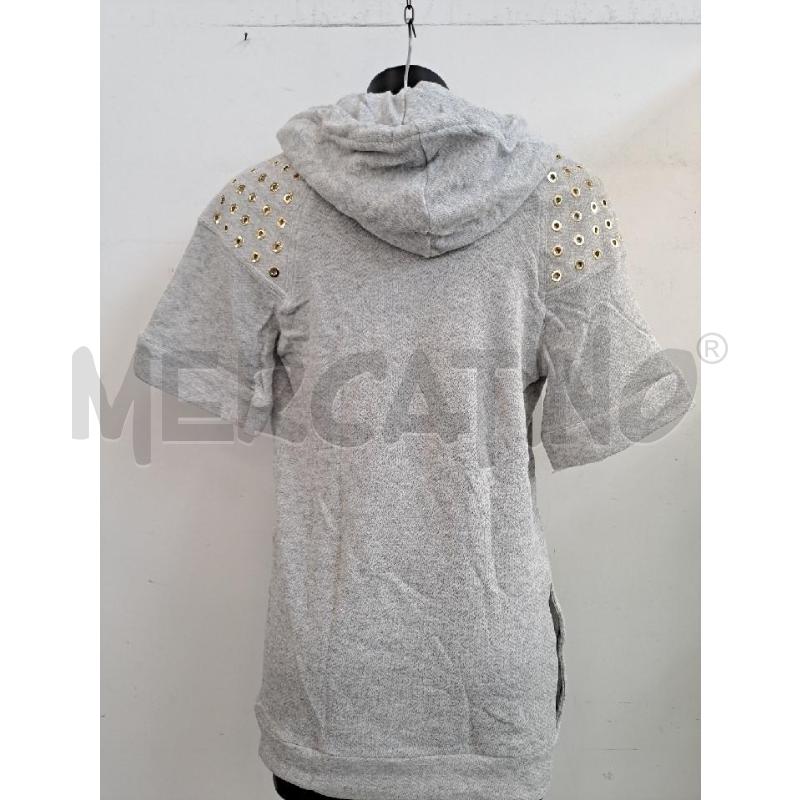 FELPA DONNA ELISABETTA FRANCHI GRIGIO CAPUCCIO  | Mercatino dell'Usato Catanzaro 3