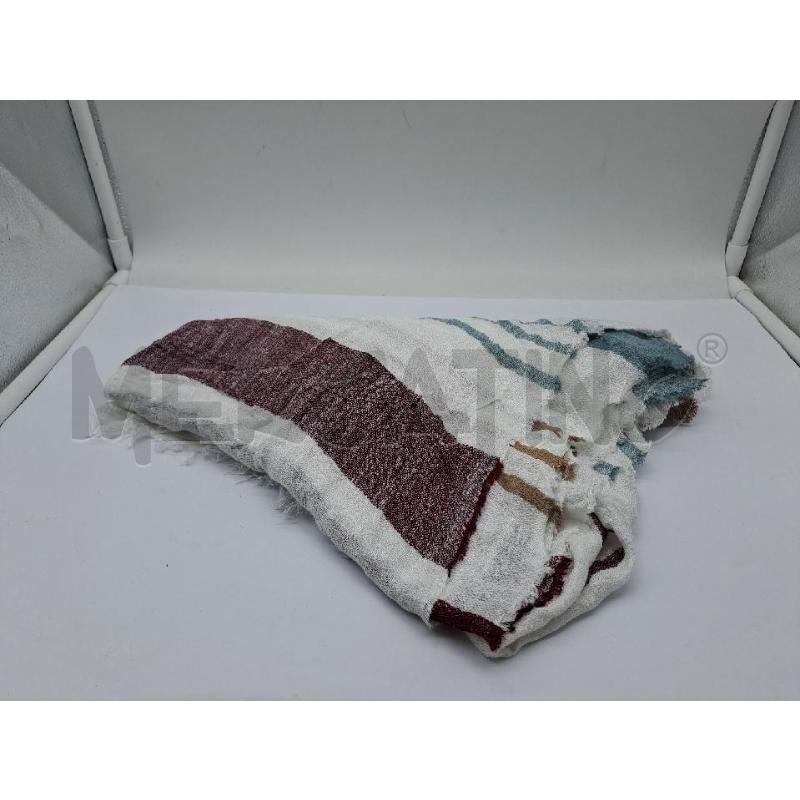 FOULARD INTREND BIANCO RIGA AMARANTO  | Mercatino dell'Usato Catanzaro 1