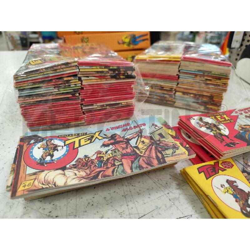 FUMETTI COLLEZIONE PZ. 198 RISTAMPA STRISCE DI TEX | Mercatino dell'Usato Catanzaro 2