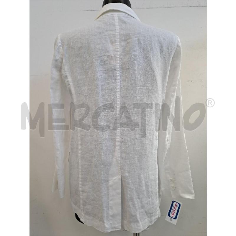 GIACCA DONNA BENETTON BIANCO LINO  | Mercatino dell'Usato Catanzaro 3